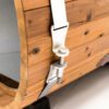 Hekla Cube 160 Außensauna L160xB230xH225cm ohne Ofen – Bild 9