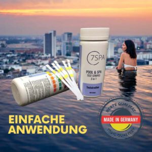 7SPA Teststreifen 3in1 Whirlpool Teststreifen