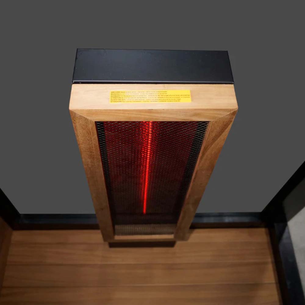 Hekla IR 100 Infrarotsauna 100x120cm für 1 Person – Bild 6